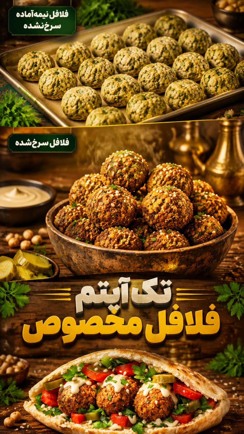 تک آیتم فلافل مخصوص
