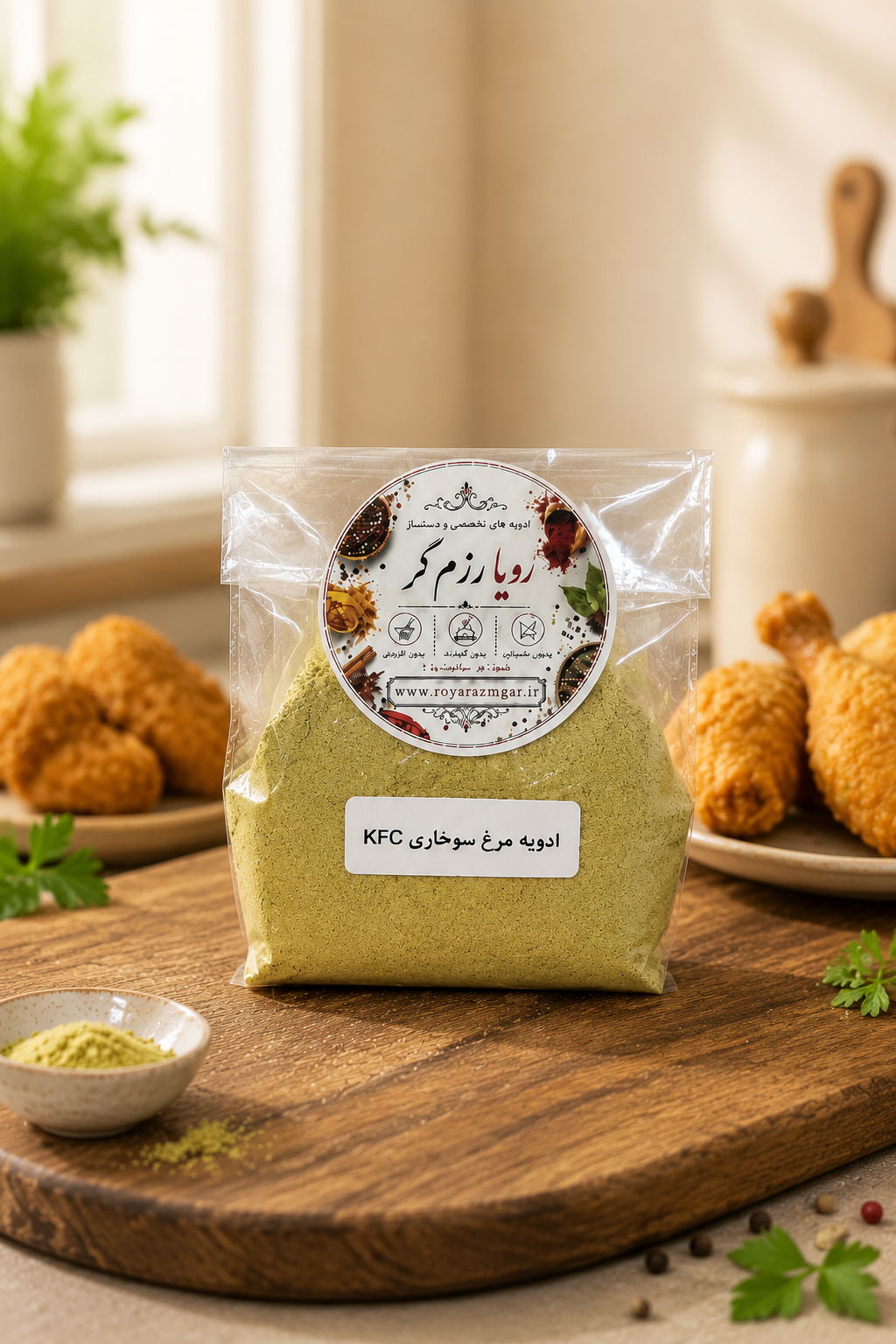 ادویه مرغ سوخاری (kfc)